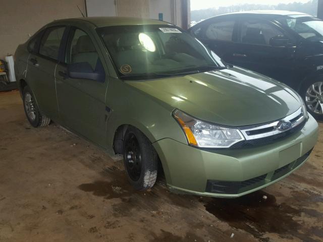 1FAHP35N88W148674 - 2008 FORD FOCUS SE GREEN photo 1