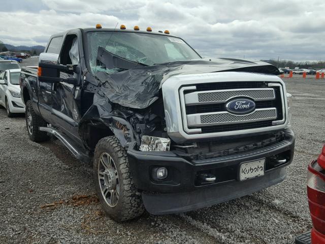 1FT8W3BT7EEB22102 - 2014 FORD F350 SUPER BLACK photo 1