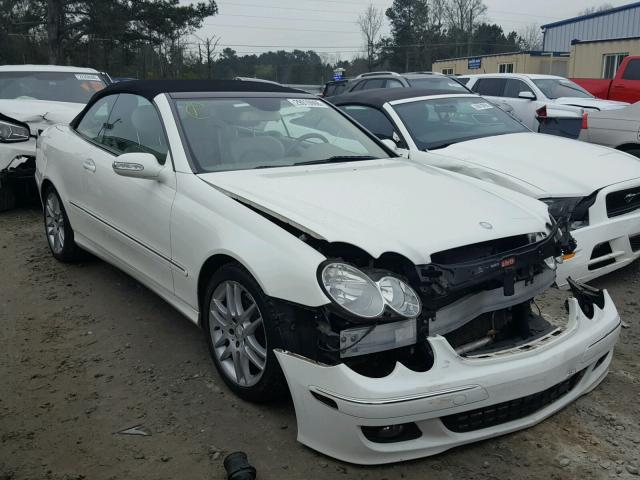 WDBTK56F09T107561 - 2009 MERCEDES-BENZ CLK 350 WHITE photo 1