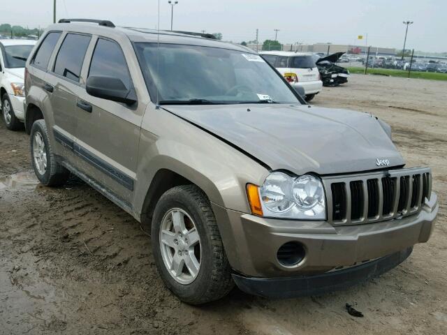 1J4GR48K45C650032 - 2005 JEEP GRAND CHER TAN photo 1