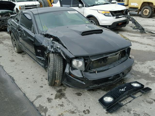 1ZVFT82H165206973 - 2006 FORD MUSTANG GT BLACK photo 1