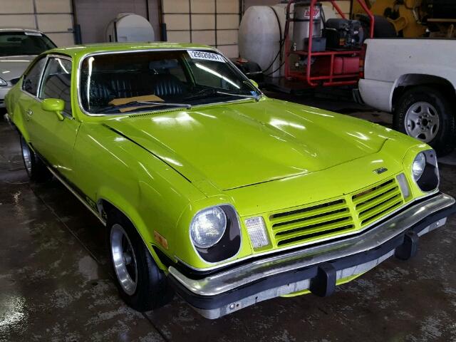 1V77B5C128321 - 1975 CHEVROLET VEGA GREEN photo 1