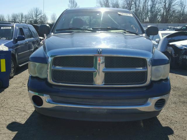 1D7HU16N12J259387 - 2002 DODGE RAM 1500 BLUE photo 9