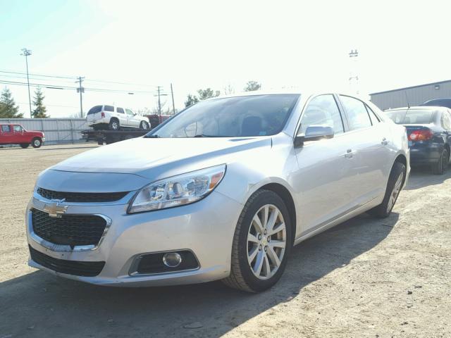 1G11E5SLXEU132654 - 2014 CHEVROLET MALIBU 2LT SILVER photo 2