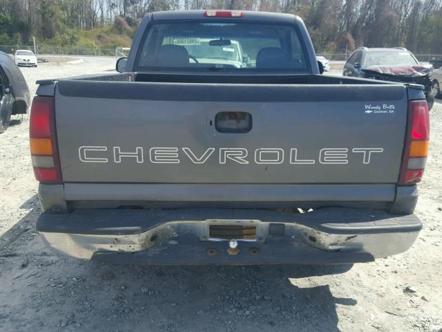 1GCEC14W4YZ191303 - 2000 CHEVROLET SILVERADO GRAY photo 6