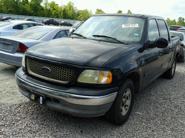 1FTRW07633KD57410 - 2003 FORD F150 BLACK photo 2