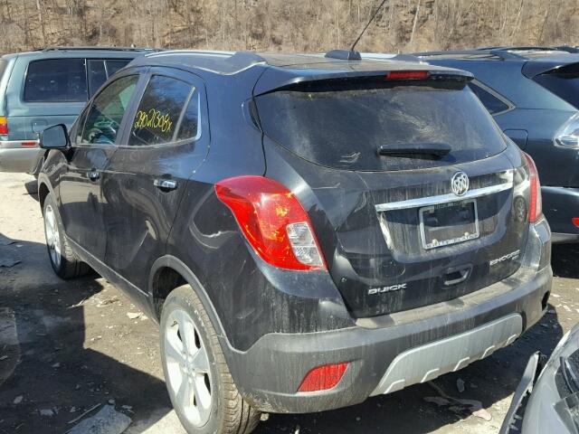 KL4CJFSB6FB173654 - 2015 BUICK ENCORE CON BLACK photo 3