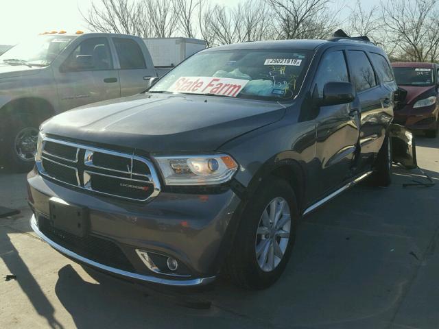 1C4RDHAG6EC975355 - 2014 DODGE DURANGO SX GRAY photo 2