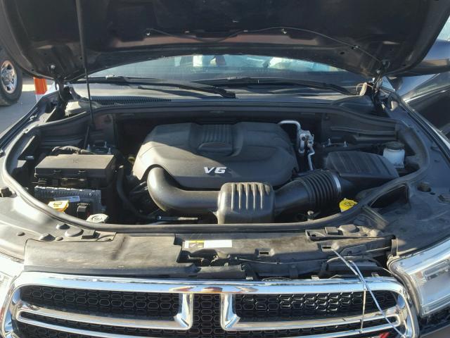 1C4RDHAG6EC975355 - 2014 DODGE DURANGO SX GRAY photo 7