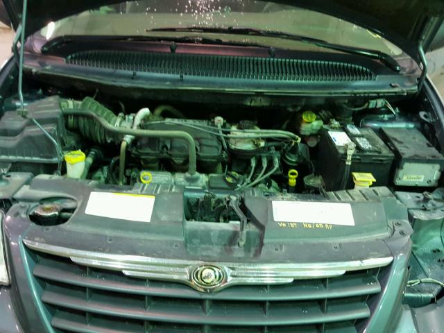 2A4GP54LX6R796373 - 2006 CHRYSLER TOWN & COU GREEN photo 7