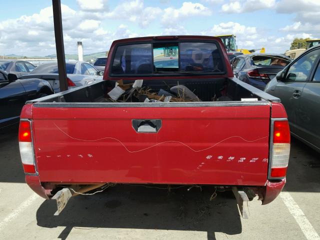 1N6DD26S3WC337244 - 1998 NISSAN FRONTIER K RED photo 9