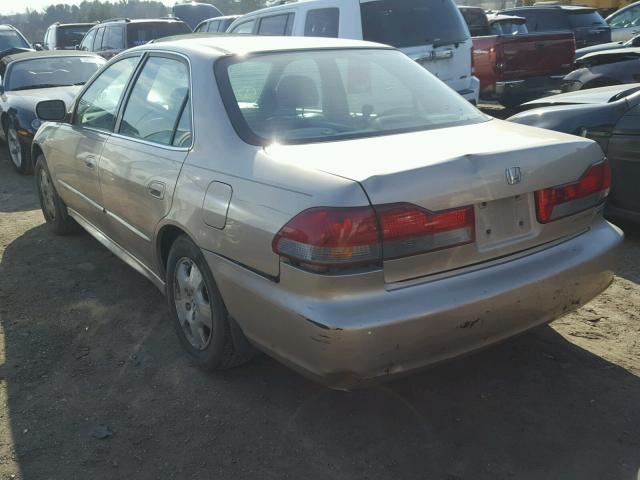 1HGCG16582A059412 - 2002 HONDA ACCORD EX GOLD photo 3