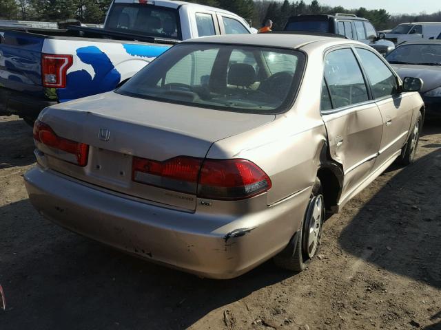 1HGCG16582A059412 - 2002 HONDA ACCORD EX GOLD photo 4