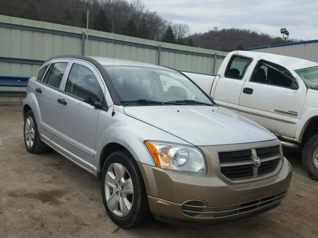 1B3HB48B07D521394 - 2007 DODGE CALIBER SX SILVER photo 1