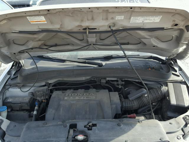 5FNYF18676B009546 - 2006 HONDA PILOT EX SILVER photo 7