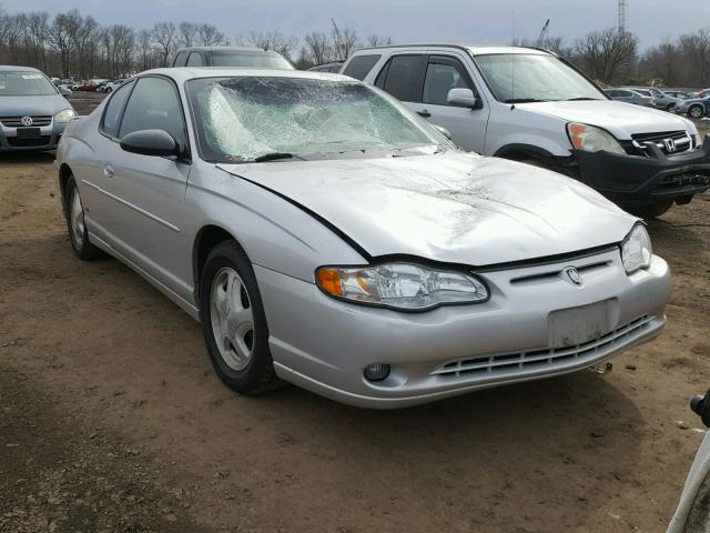 2G1WX15K149149804 - 2004 CHEVROLET MONTE CARL SILVER photo 1