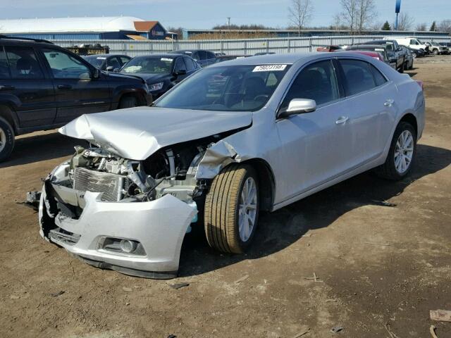 1G11E5SA9GF162668 - 2016 CHEVROLET MALIBU LIM 银色 照片 2