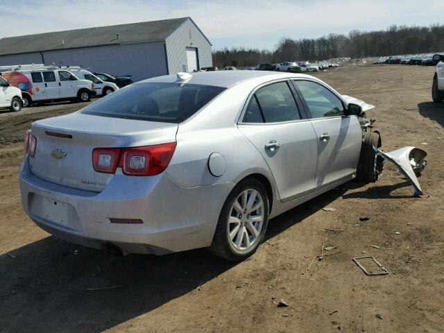 1G11E5SA9GF162668 - 2016 CHEVROLET MALIBU LIM 银色 照片 4