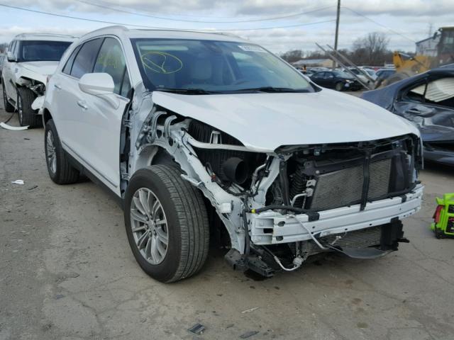 1GYKNDRS3HZ189007 - 2017 CADILLAC XT5 LUXURY WHITE photo 1