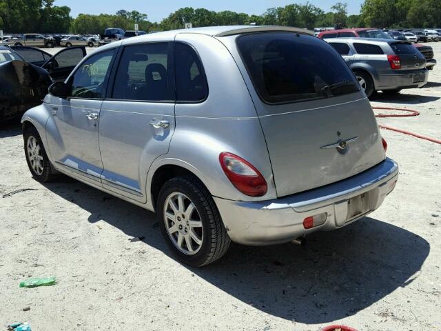 3A8FY58B27T527517 - 2007 CHRYSLER PT CRUISER SILVER photo 3