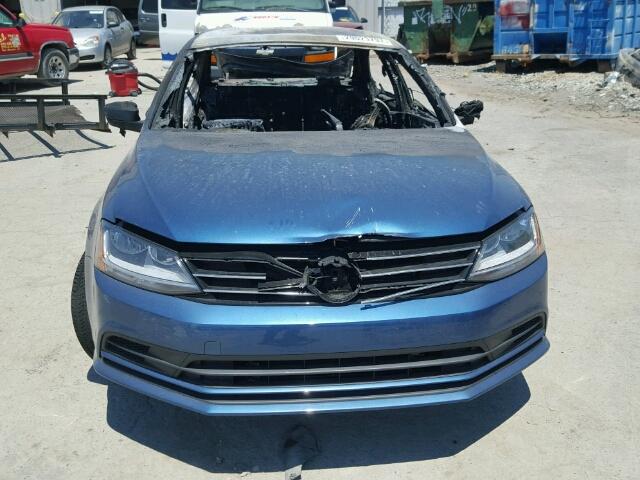 3VW2B7AJ9HM269297 - 2017 VOLKSWAGEN JETTA S BURN photo 10