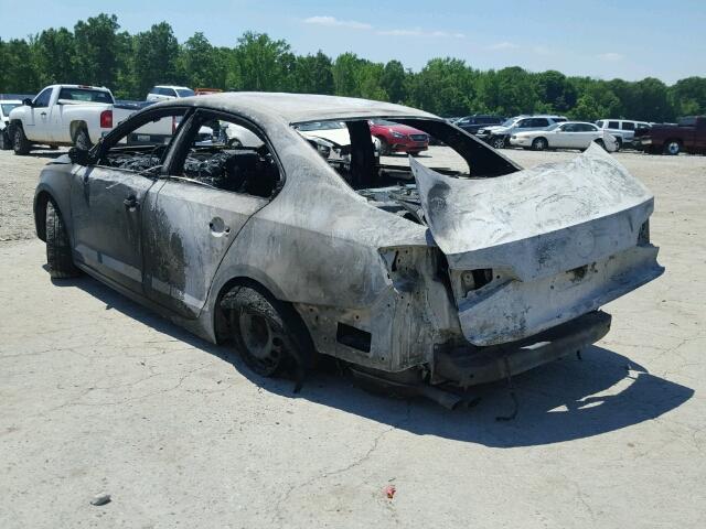 3VW2B7AJ9HM269297 - 2017 VOLKSWAGEN JETTA S BURN photo 3