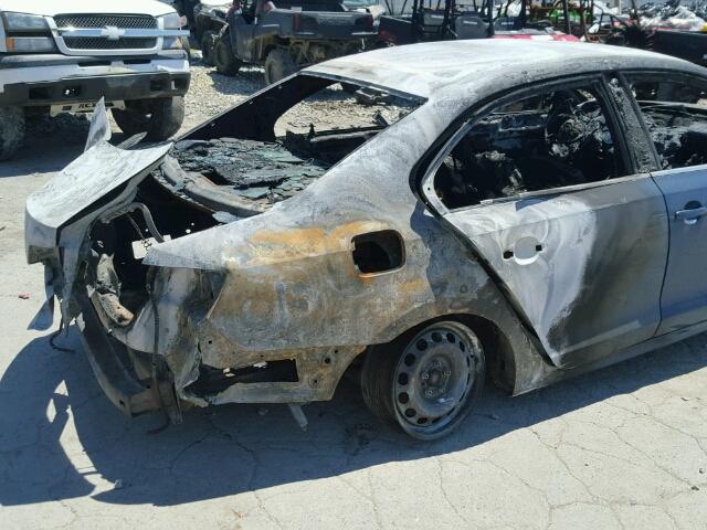 3VW2B7AJ9HM269297 - 2017 VOLKSWAGEN JETTA S BURN photo 9