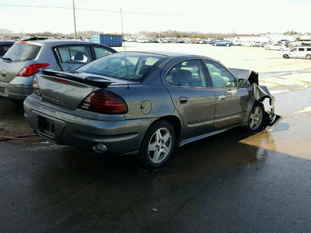 1G2NF52E94M664696 - 2004 PONTIAC GRAND AM S GRAY photo 4