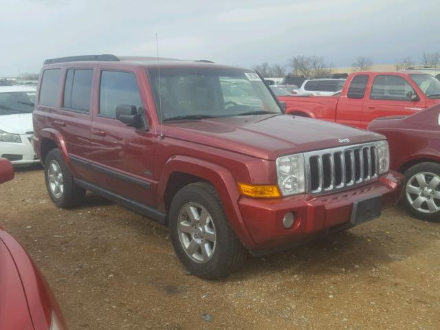 1J8HG48KX7C670880 - 2007 JEEP COMMANDER 红色 照片 1