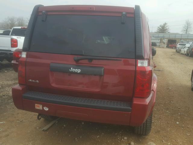 1J8HG48KX7C670880 - 2007 JEEP COMMANDER 红色 照片 10