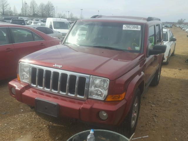 1J8HG48KX7C670880 - 2007 JEEP COMMANDER 红色 照片 2