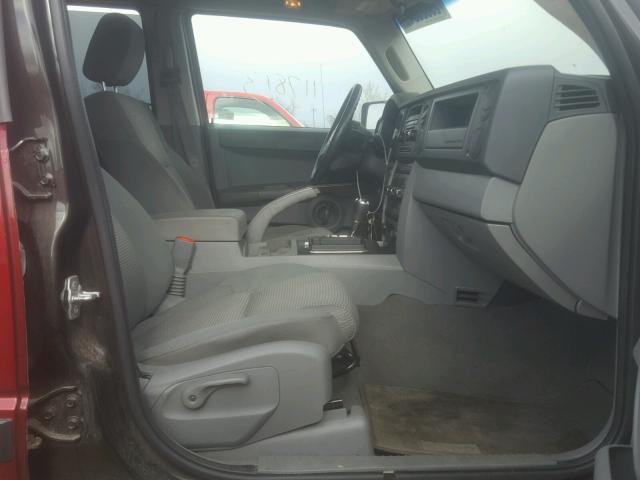 1J8HG48KX7C670880 - 2007 JEEP COMMANDER 红色 照片 5