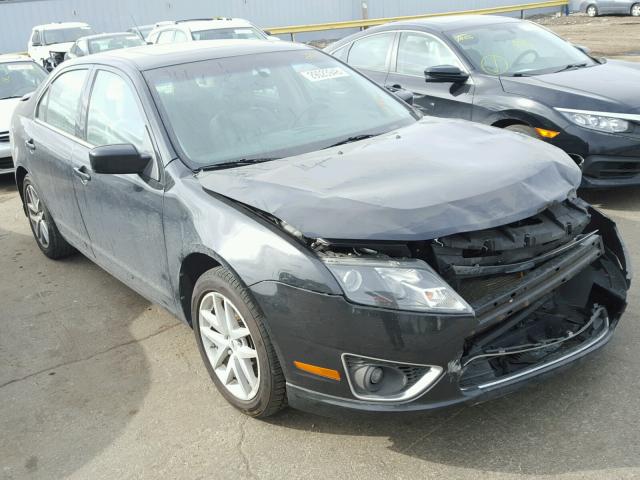 3FAHP0JGXAR266997 - 2010 FORD FUSION SEL BLACK photo 1