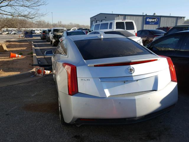 1G6RL1E41EU129013 - 2014 CADILLAC ELR SILVER photo 3