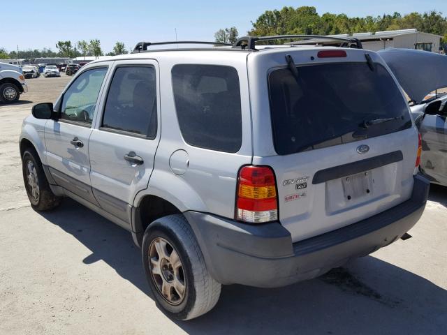 1FMCU93104KB52439 - 2004 FORD ESCAPE XLT GRAY photo 3