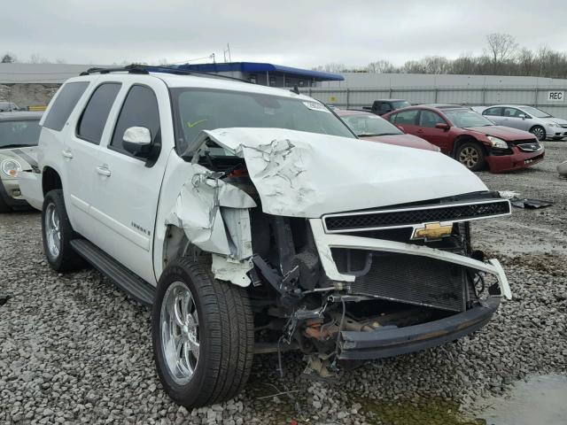 1GNFK13077J279061 - 2007 CHEVROLET TAHOE K150 WHITE photo 1