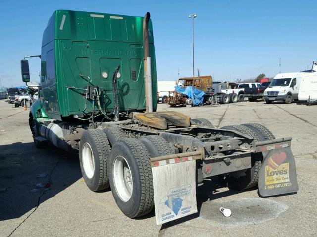 3HSDJSJR6DN237765 - 2013 INTERNATIONAL PROSTAR GREEN photo 3