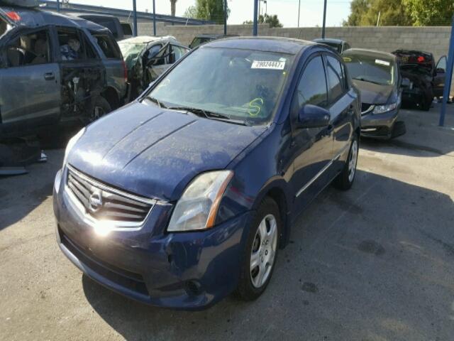 3N1AB6AP9CL653014 - 2012 NISSAN SENTRA 2.0 BLUE photo 2