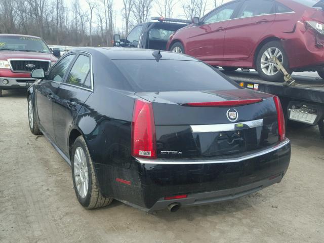 1G6DG5EY7B0169463 - 2011 CADILLAC CTS LUXURY BLACK photo 3