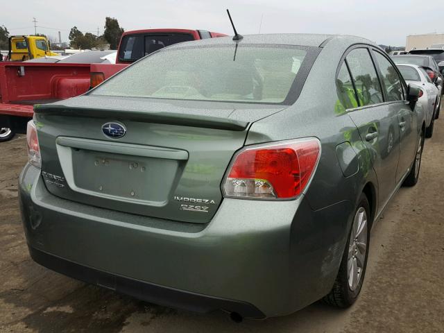 JF1GJAC67FH016262 - 2015 SUBARU IMPREZA PR GREEN photo 4