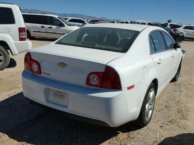 1G1ZA5EU6CF398600 - 2012 CHEVROLET MALIBU LS თეთრი ფოტო 4