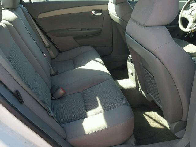 1G1ZA5EU6CF398600 - 2012 CHEVROLET MALIBU LS თეთრი ფოტო 6