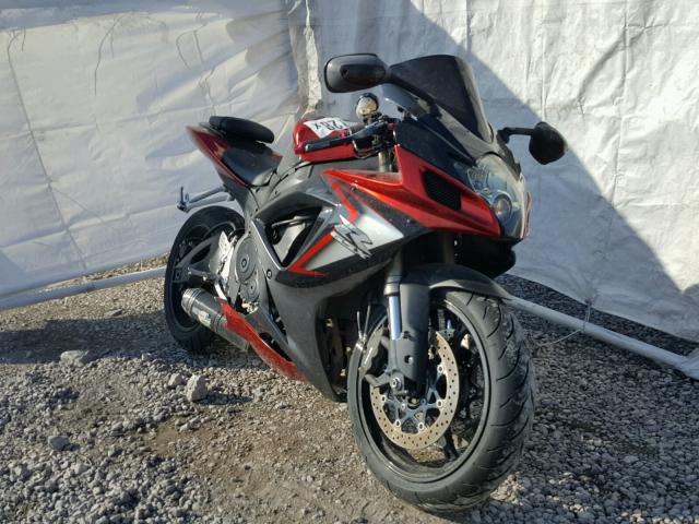 JS1GN7DAX72113765 - 2007 SUZUKI GSX-R600 RED photo 1