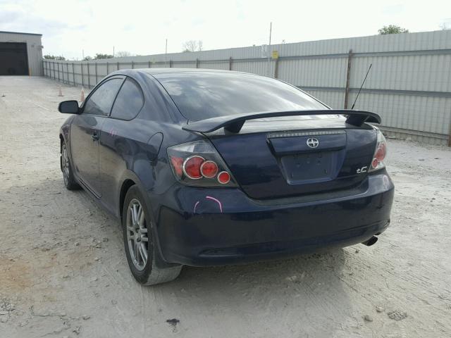 JTKDE167280227823 - 2008 SCION TC BLUE photo 3