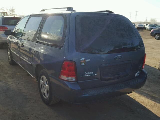 2FMZA51676BA44956 - 2006 FORD FREESTAR BLUE photo 3