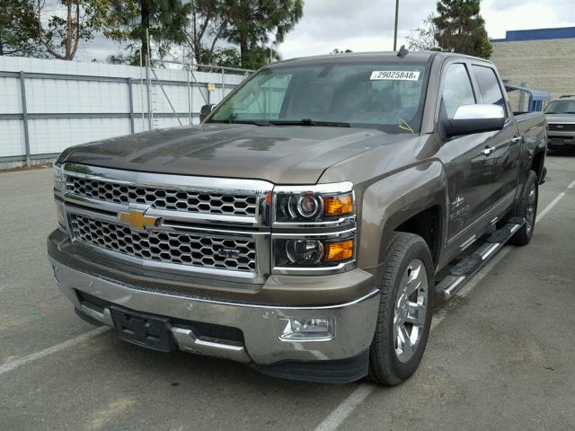 3GCPCSEC7EG177006 - 2014 CHEVROLET SILVERADO GOLD photo 2