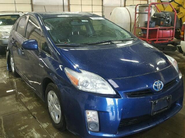 JTDKN3DU3B1436380 - 2011 TOYOTA PRIUS BLUE photo 1