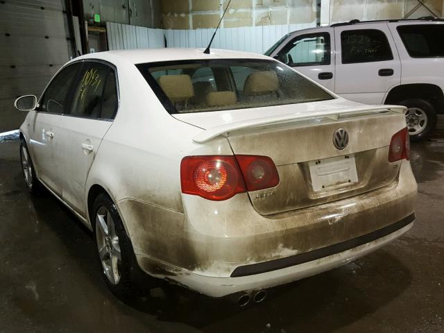 3VWEF71K27M187565 - 2007 VOLKSWAGEN JETTA WOLF WHITE photo 3