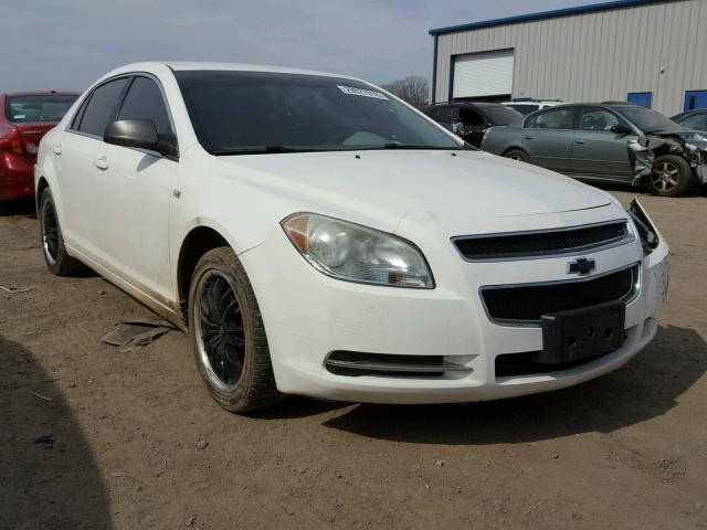 1G1ZG57B284244804 - 2008 CHEVROLET MALIBU LS თეთრი ფოტო 1