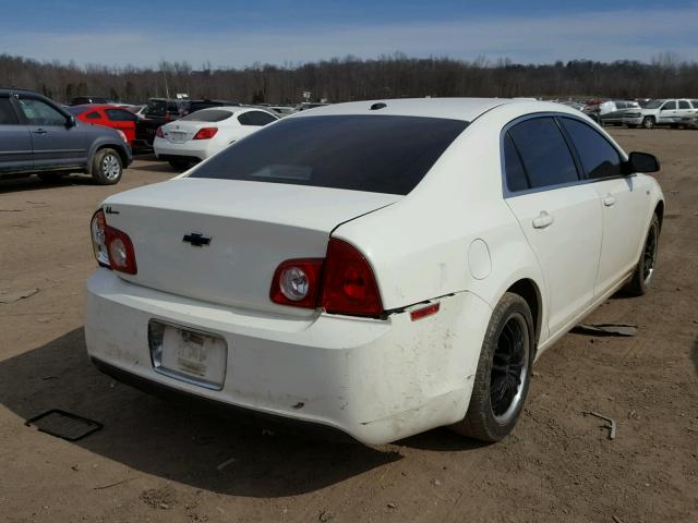 1G1ZG57B284244804 - 2008 CHEVROLET MALIBU LS თეთრი ფოტო 4